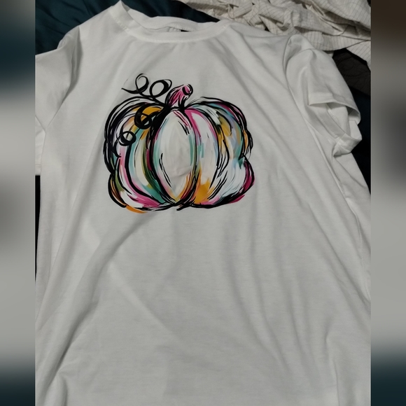 Colorful Pumpkin Shirt - Picture 2 of 5